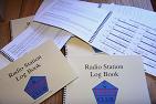 Small photograph of FISTS Logbooks from David G4YVM.
