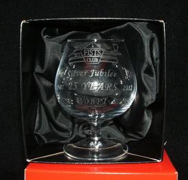 Photograph of brandy glass