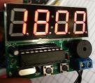 Chinese clock kit assembled by David G4YVM. Chinese clock kit assembled by David G4YVM.