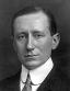 Small portrait of Guglielmo Marconi from 1908.