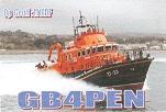 Small image of GB4PEN QSL card.