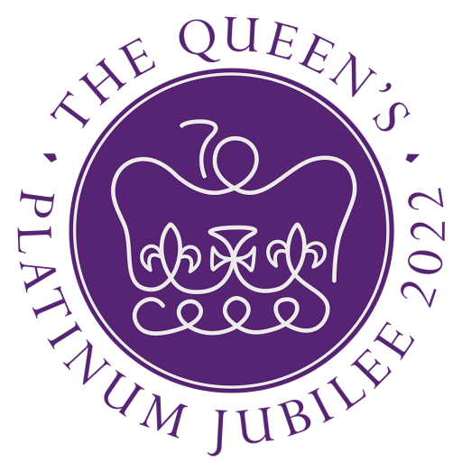 Royal Platinum Jubilee logo.